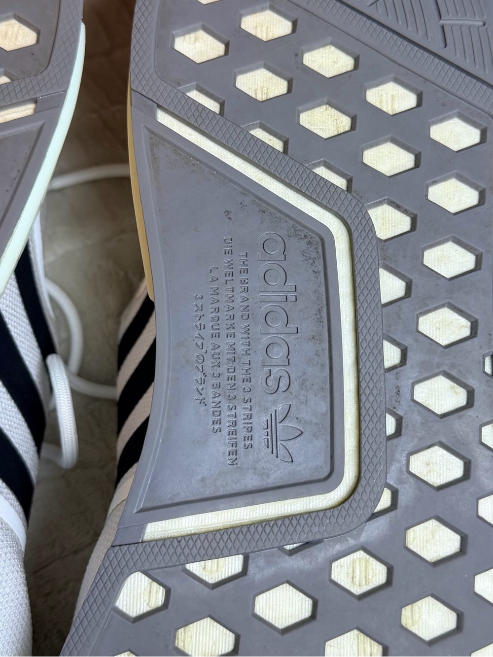 Adidas NMD_R1 Primeblue GZ9261 Cloud White Boost Sneakers Men’s 11 Athletic - Picture 8 of 14